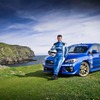 英マン島一周で最速ラップを記録した新型スバル WRX STI