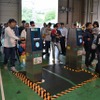 6月8日に開催された車両工場公開イベント「西武・電車フェスタ2014 in 武蔵丘車両検修場」の様子。普段は目にすることができない検修作業の実演などが行われた。