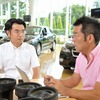 宮下裕次氏（左）と河口まなぶ氏