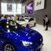 富士重工の本社ショールーム