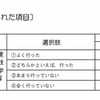 教科の平均正答率との関係が見られた項目