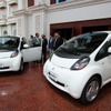 ラオス政府に納車されたi-MiEV