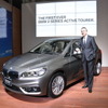 【BMW 2シリーズ アクティブ ツアラー 発表】ライバルは Bクラス、トゥーラン、国産勢も視野に…BMWジャパン社長