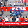 MotoGP日本GP ケビン・シュワンツ、フランコ・ウンチーニデモ走行