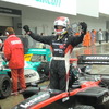 第1レースを制したオリベイラ。