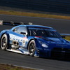 GT500予選5位の#12 GT-R（写真は前日のテスト走行）。