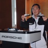 清水和夫氏は「ハイブリッドと言えば、日本では草食系のイメージが強いが、実は走りにも振れる」と918スパイダーや919ハイブリッドを例に出し、ポルシェのハイブリッド技術を紹介