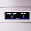 ベルトサインのランプは液晶モニターとなっていて、イラストが動く。