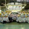 累計生産500万台達成記念ラインオフセレモニー