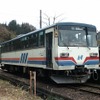 長良川鉄道の開業時に導入されたナガラ1形が12月23日限りで引退することが決まった。写真は既に廃車済みのナガラ1形ナガラ4（2006年）。現在残るナガラ10とは側面のデザインが異なる。