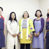 農業女子メンバー（左から）貫井香織さん、高博子さん、長沼由紀さん、高橋佳奈さん、菜穂子さん