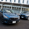 マツダ CX-5 改良新型（左）、現行型（右）