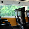 常磐線特急で活躍するE657系電車の車内。コンセントも利用できる