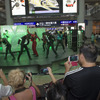 香港国際空港ターミナル内でのパフォーマンス1