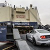 米国からアジアへの輸出が開始された新型フォードマスタング