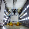 JALエンジニアリングのエンジン整備センターの「ENGINE TEST CELL AREA」