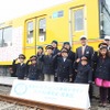 デザイナーは小学生…銀座線でラッピング車の運行始まる