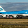 KLMオランダ航空、新塗装のB747がアムステルダムに到着(3)