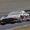 GT300クラスの#11 メルセデスSLS。（SUPER GT 岡山テスト）