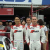 Audi Team Hitotsuyamaのドライバーは今季も藤井とライアン。