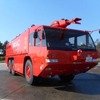 大阪国際空港で退役しミャンマーに譲渡される空港用化学消防車（12,500立級消防車）