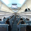 無料試乗会が行われていた頃の車内の様子（2004年7月）。