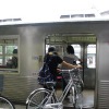 弘南鉄道のブログで公開された、自転車持込みの様子。今年は5月11日から11月30日まで大鰐線で「サイクルトレイン」が実施される。