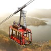 4月29日から運行を開始するカチカチ山ロープウェイの新型ゴンドラ（1号ゴンドラ）のイメージ。ガラス面を増やして眺望性を高めた。