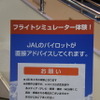 人気だったのはボーイング787を模したフライトシミュレーター。