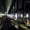 東北沢～世田谷代田間の複々線化事業は2017年度の複々線化を目指して引き続き工事が進められる。