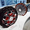 【上海モーターショー15】産学協同プロジェクトによるコンセプトタイヤを展示…ハンコック
