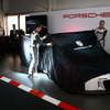 ニュル24時間の会場で行われた新型『911 GT3R』アンベールの様子