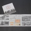100周年記念券のイメージ。台紙中面には開業当時の新宿の様子が分かる写真や、ルートの変遷が分かる図が掲載されている。