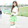 スーパーフォーミュラ『D'station 2015 フレッシュエンジェルズ』林沙久羅・佐崎愛里・日野礼香・清瀬まち
