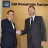 イタリア・トリノのGMパワートレイン・ヨーロッパを訪問したGMのダン・アンマン社長