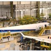 MRJ試験機5号機をANAカラーに塗装