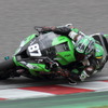 全日本ロードレース選手権第1戦でのTeam GREEN（柳川明）の走り