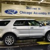 米シカゴ工場で生産が開始された2016年モデルのフォードエクスプローラー