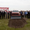トヨタの米ミシガン州技術センターの拡張工事起工式