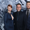 クリス・プラット、ブライス・ダラス・ハワード、コリン・トレボロウ／『ジュラシック・ワールド』LAプレミア - (C) UNIVERSAL STUDIOS & AMBLIN ENTERTAINMENT, INC.