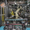ロボットによるボディ生産
