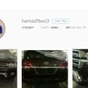 改良新型トヨタ・ランドクルーザー200のスクープ画像を公開している「instagram」