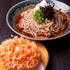 湖産海老のかき揚げ蕎麦