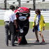 鈴鹿8耐の応援に登場したくまモン