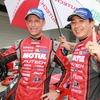 GT500ポールのクインタレッリ&松田次生。