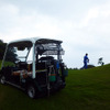 川奈ホテルゴルフコースで活躍するヤマハのゴルフカー