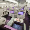 トランスアジア航空A330のビジネスクラス