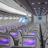 トランスアジア航空A330のエコノミークラス