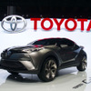 同時に公開された「TOYOTA C-HR Concept」は5ドア仕様コンパクトクロスオーバーのコンセプトモデル