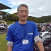 ヤマハ発動機株式会社 MC事業本部商品企画グループの主査・樋口 健氏。メディア向け試乗会にて。